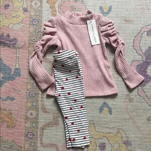 Janie & Jack Heart Outfit